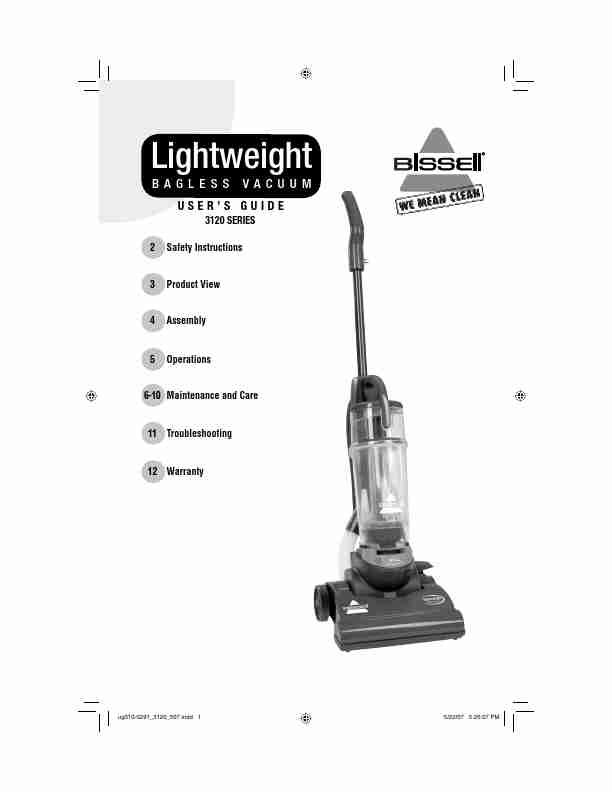 Bissell Vacuum Cleaner 3120-page_pdf